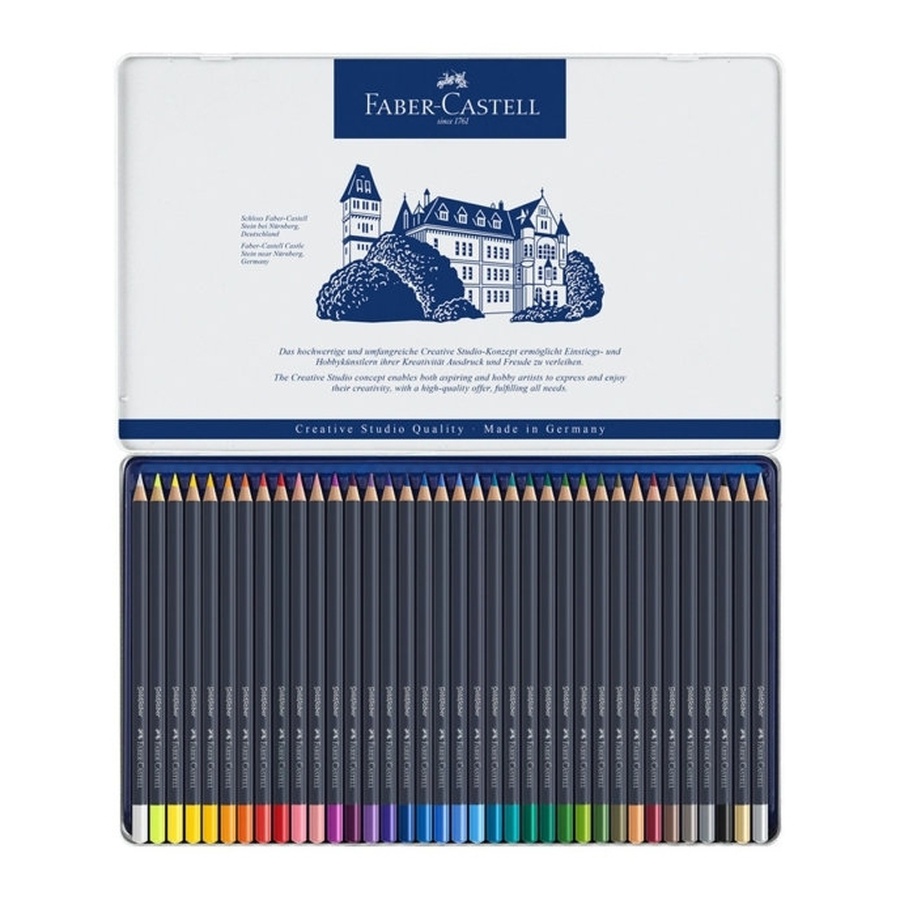 фотография Набор цветных карандашей faber-castell goldfaber 36 цветов