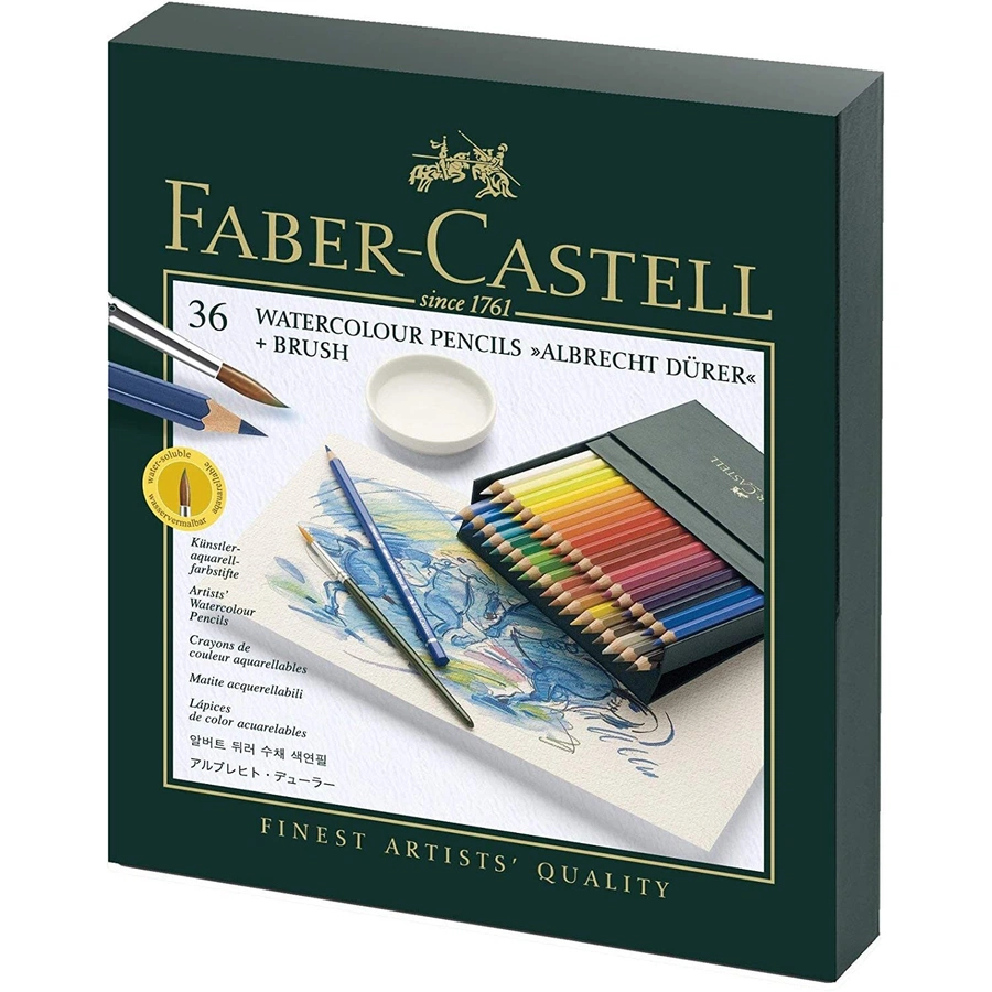 фотография Набор акварельных карандашей faber-castell albrecht durer 36 цветов