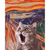 фото Картина по номерам на холсте с подрамником «кот в поле» 40х50 см