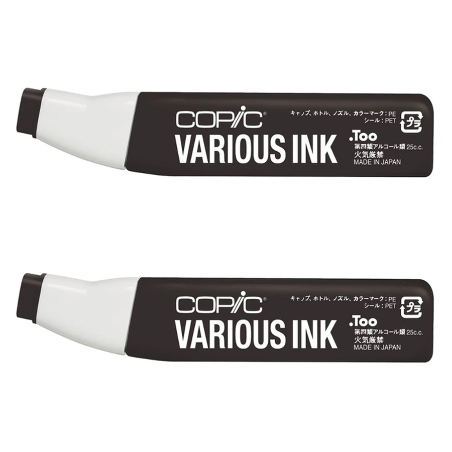 фото Чернила спиртовые copic various ink, 100 чёрный