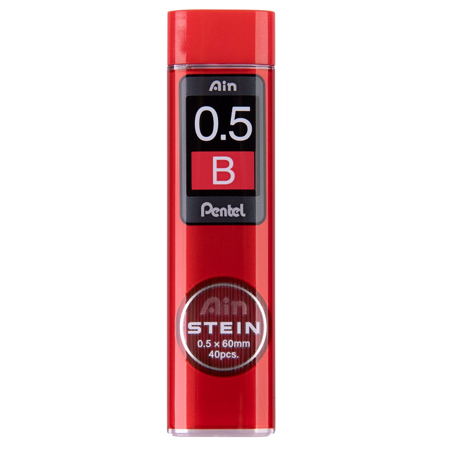 фото Pentel грифели д/каранд ain stein 0.5мм 40гр c275-ho h