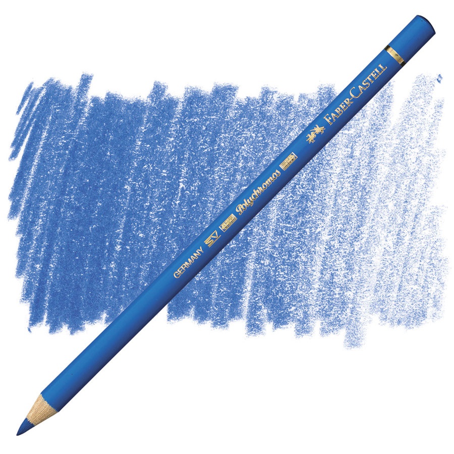 картинка Карандаш цветной faber-castell polychromos 110 сине-серый