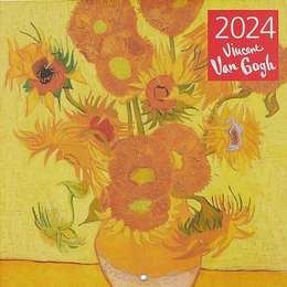 фотография Календарь настенный - 2024 винсент ван гог.подсолнухи