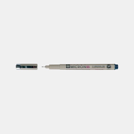 изображение Линер sakura pigma micron, толщина 0,45 мм, иссиня-чёрный 243
