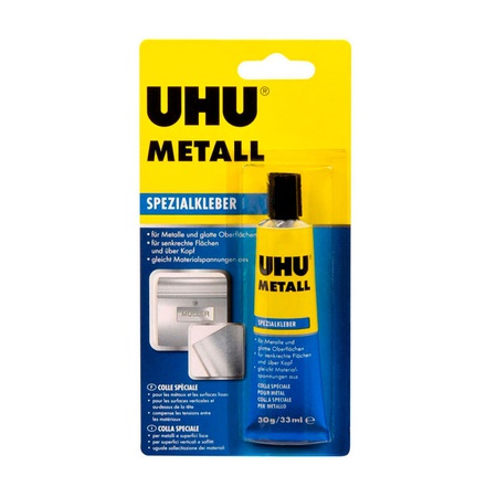 Клей контакт для металла UHU обеспечивает надежное склеивание металлических поверхностей между собой и с другими материалами. Клеевое соединение не р…