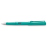 фотография Lamy ручка перьевая 021 safari, аквамарин, f