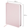изображение Ежедневник недатированный малый формат а6  brauberg "profile" розовый
