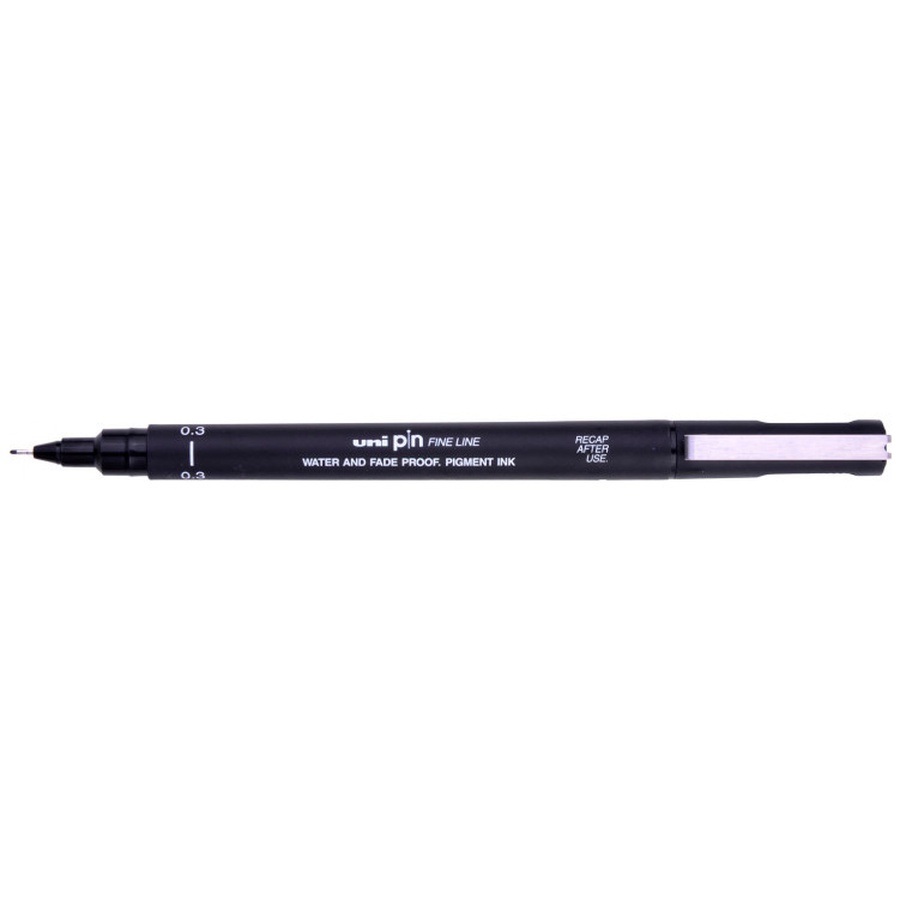 изображение Ручка-линер unipin чёрный 0,3 мм