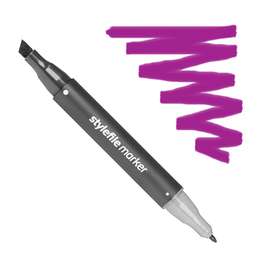 изображение Маркер спиртовой stylefile, два пера, 466 фиолетовый глубокий