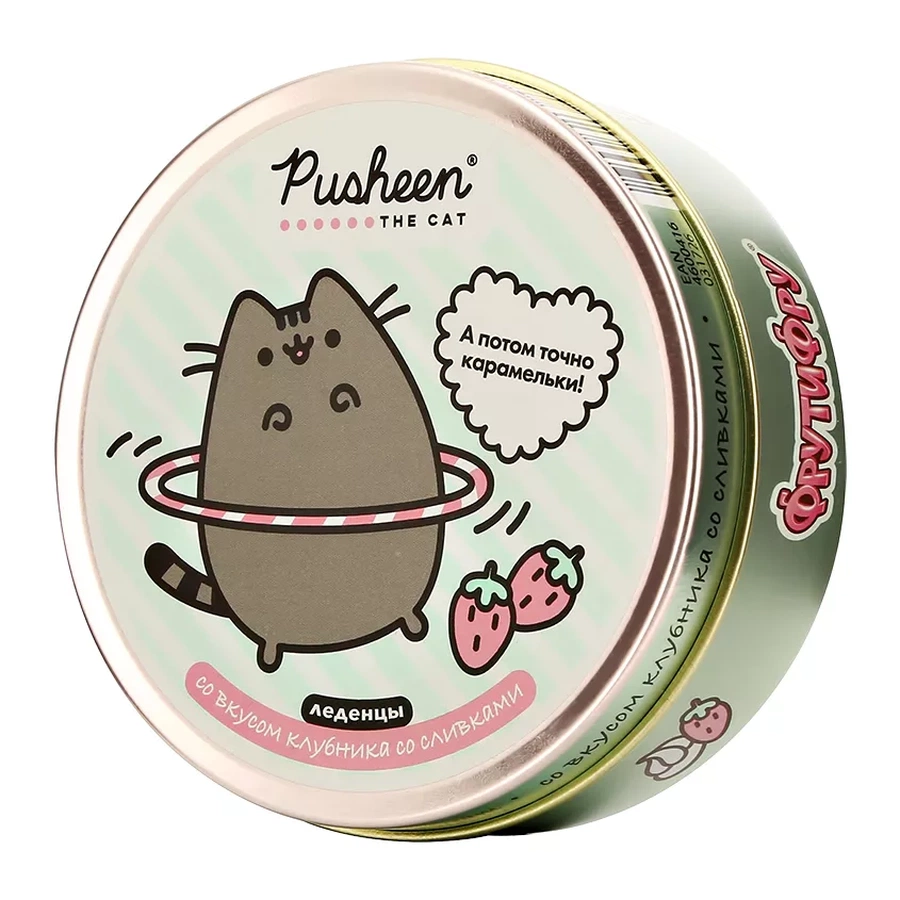 фотография Леденцы фрутифру pusheen клую./слив. 180г
