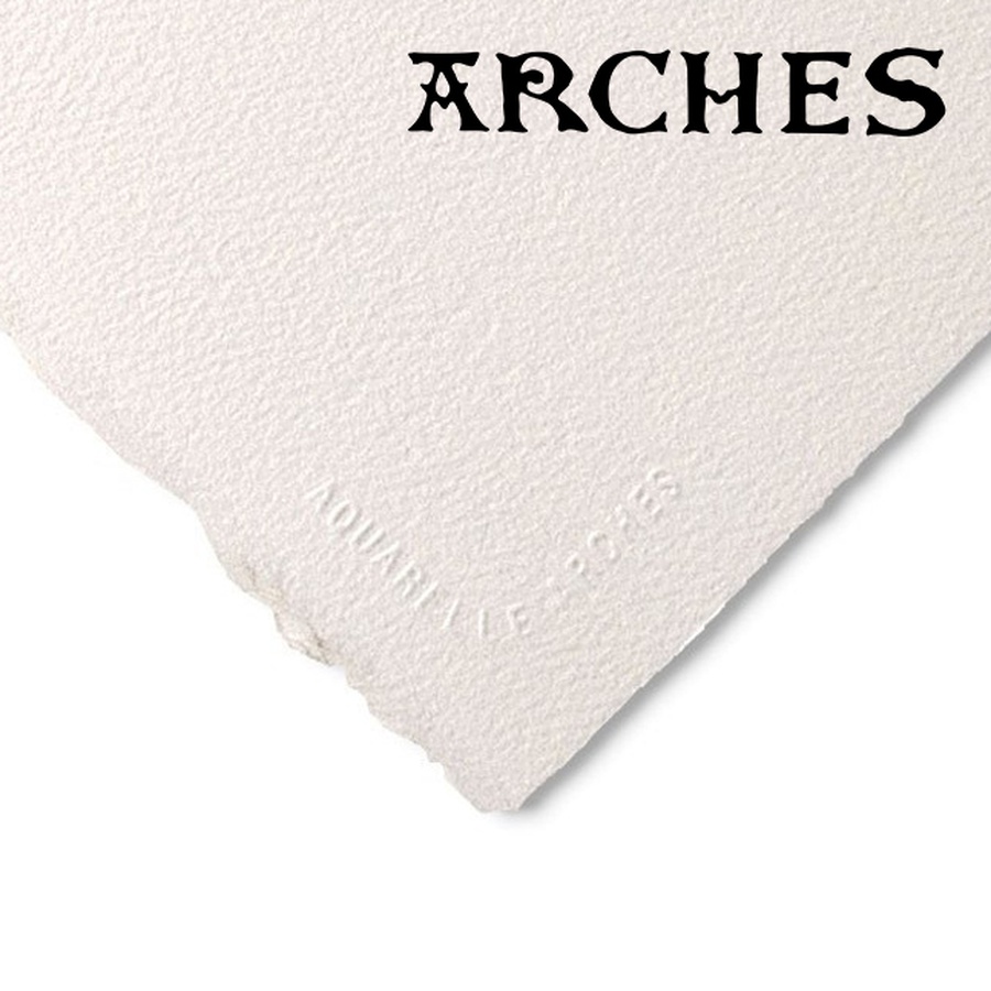 фото Бумага для акварели arches торшон, плотность 300 г/м2, размер 26х36 см, 1 лист
