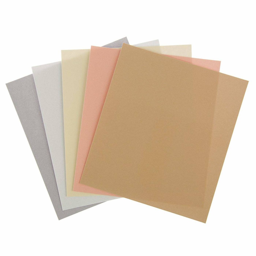 изображение Папка с цветной бумагой velour, 25х35 см, 5 цветов, 10 листов