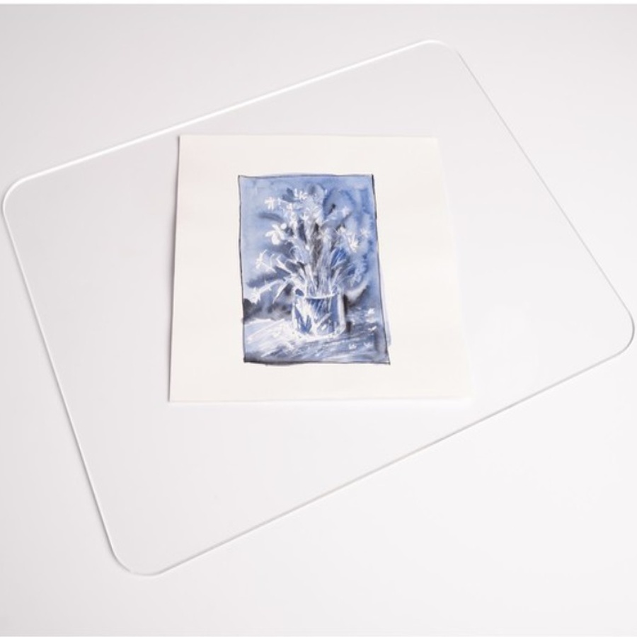 изображение Планшет для пленэра, оргстекло, 25 x 35 см, под а4, толщина 3 мм