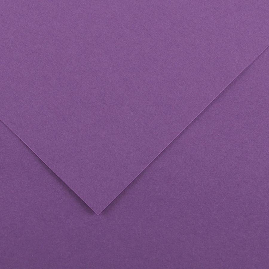 фотография Бумага цветная canson iris vivaldi, 240 г/м2, лист а4, № 18 фиолетовый