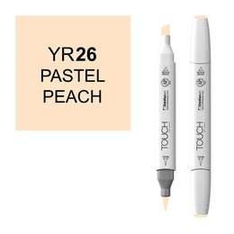 изображение Маркер художественный touch brush shinhanart, 026 пастельный персиковый yr26