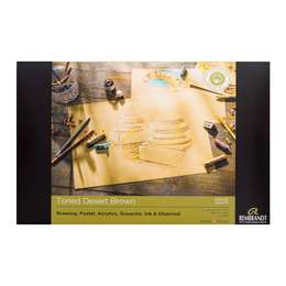 изображение Альбом для пастели rembrandt 160гр/м2, 21*29.7см, 30л, склейка,коричневые тона