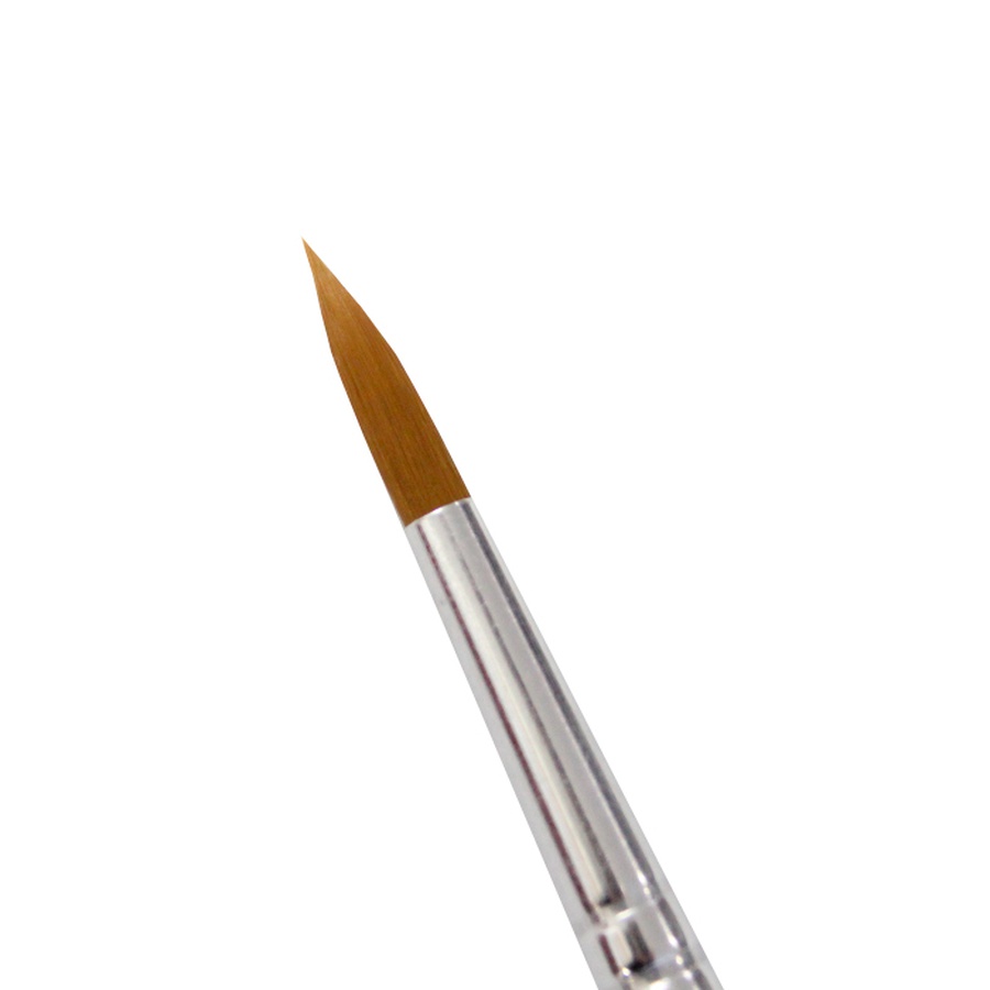 изображение Кисть синтетика арт-квартал №6, круглая, короткая ручка