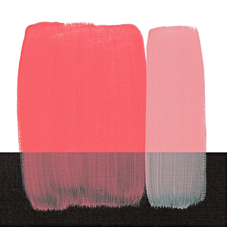 фотография Краска акриловая maimeri polycolor, банка 140 мл, розовый светлый