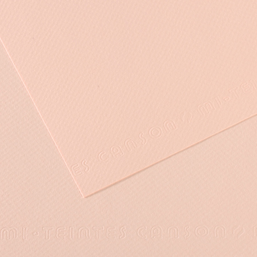 картинка Бумага для пастели canson mi-teintes, 160 г/м2, лист 50х65 см, № 103 розовый