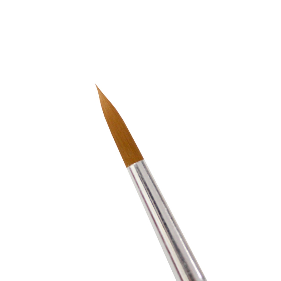 картинка Кисть синтетика арт-квартал №5, круглая, короткая ручка