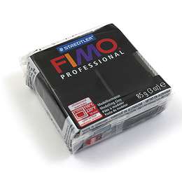 фото Глина полимерная fimo professional 85 г, чёрный 9