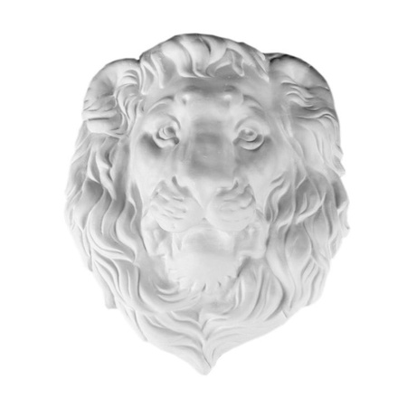 фотография Пособие гипсовое учебное экорше маска льва 38.5х32х11 см