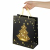 картинка Пакет подарочный новогодний 26,5x12,7x33 "midnight christmas tree"