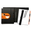 фотография Бизнес-тетрадь rhodia "exabook" а4+, 80 листов, клетка, на гребне