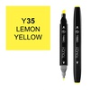 картинка Маркер художественный touch twin shinhanart, 035 жёлтый лимон y35