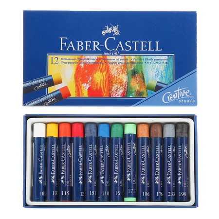 Пастель масляная Faber-Castell Creative Studio 12 цветов