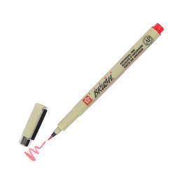 изображение Ручка-кисть pigma brush pen, цвет красный