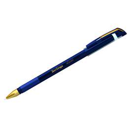 фото Ручка шариковая berlingo xgold синяя, 0,7 мм, игольчатый стержень
