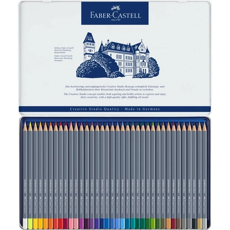 Набор акварельных карандашей Faber-Castell Goldfaber Aqua 36 цветов