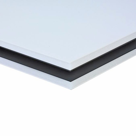 изображение Пенокартон черный белый 70х100 см толщина 5 мм airplac