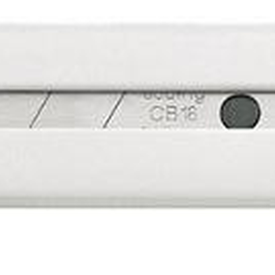 изображение Нож канцелярский сегментированный edding белый, ширина 1 лезвия 18 мм