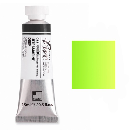 картинка Краска акварельная shinhanart pwc, туба 15 мл, 563 кадмий зелёный бледный c