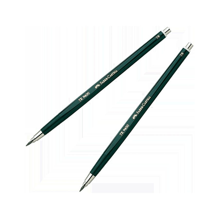 фото Карандаш цанговый faber-castell тк9400 толщина 2 мм, твёрдость 2в