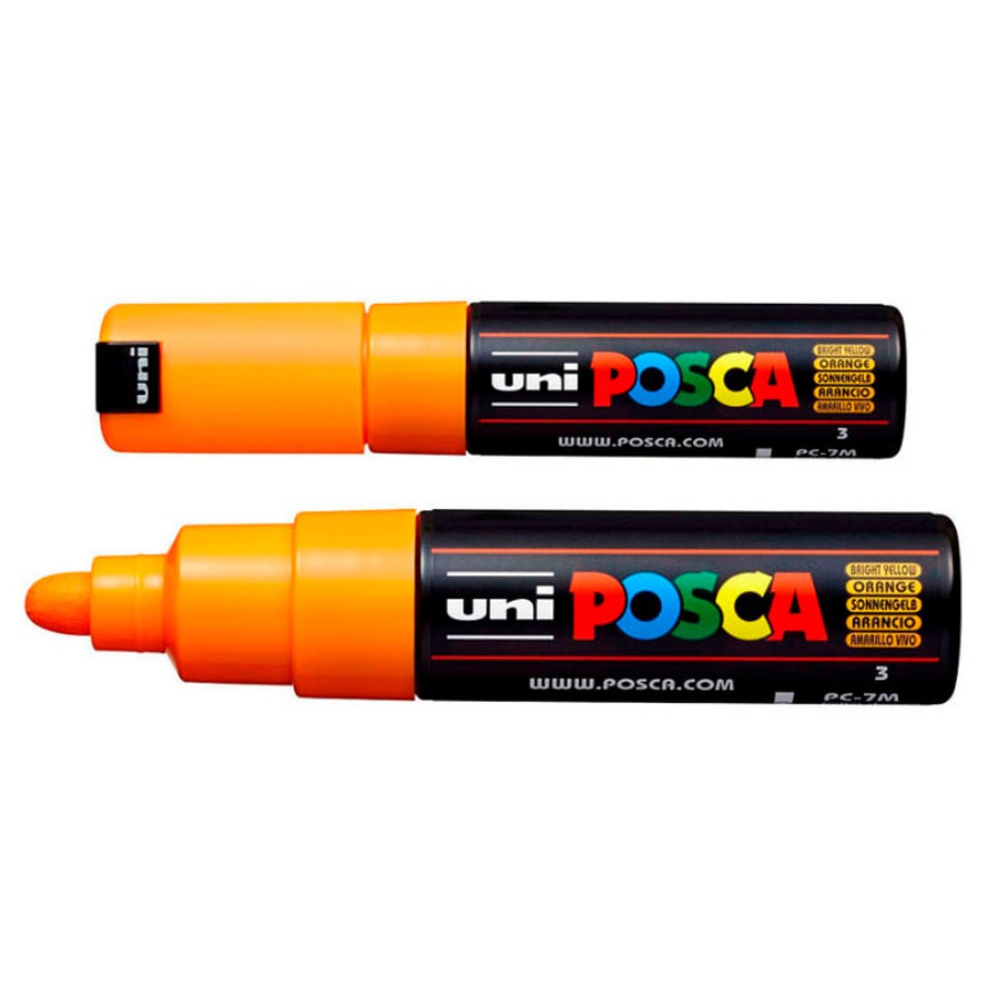 картинка Маркер posca, коралловый, 4.5 - 5.5 мм, пулевидный наконечник