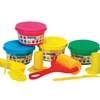 фотография Giotto be-be bucket мягкая паста для моделирования 4 цв х100 гр, инструменты, в пластиковом чемоданч