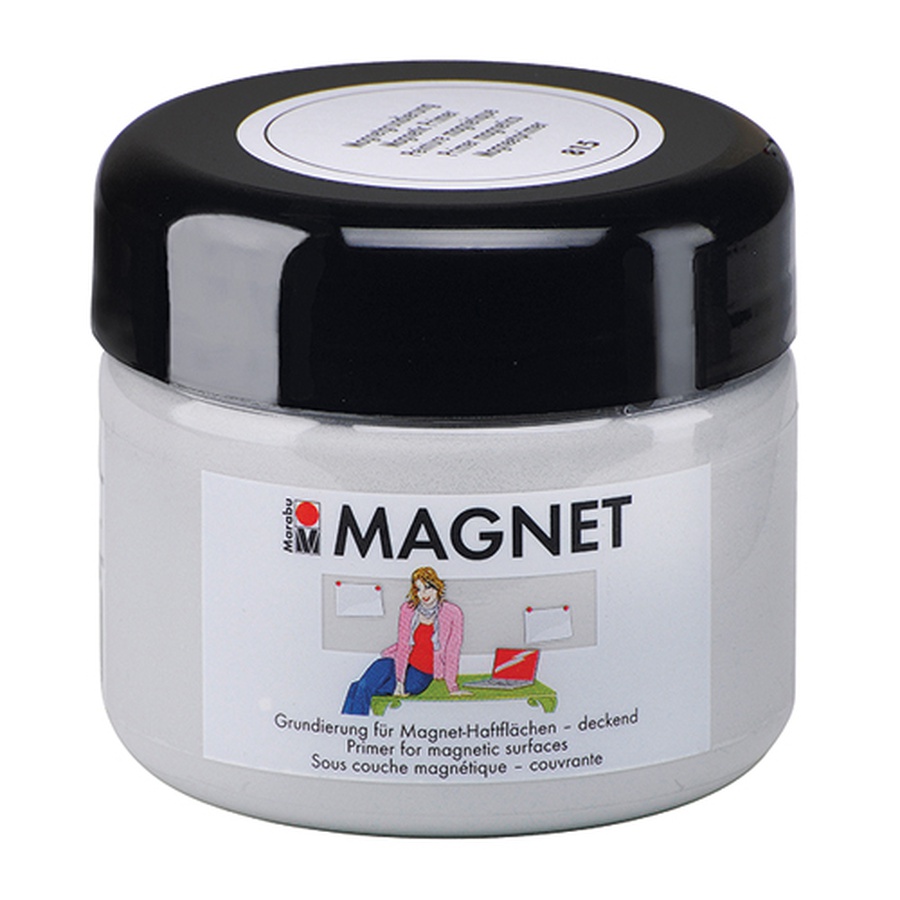 фото Магнитный грунт marabu magnetico цвет серый 225 мл