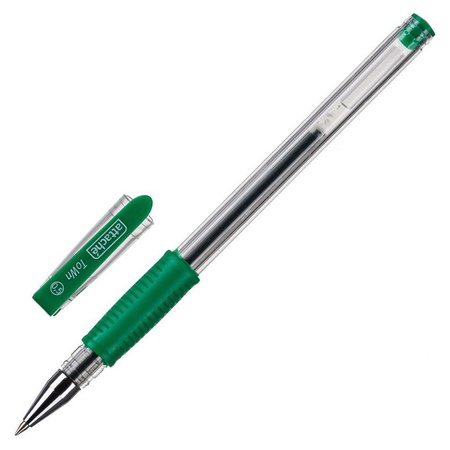 Ручка гелевая Attache Town 0,5 мм, зелёный