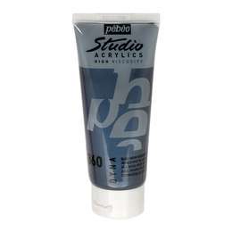 изображение Краска акриловая pebeo studio dyna сине-черный иридисцентный,100 мл