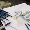 картинка Карандаш акварельный derwent watercolour хром тёмный 09