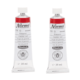 картинка Краска масляная schmincke norma professional № 318 краплак красный, туба 35 мл