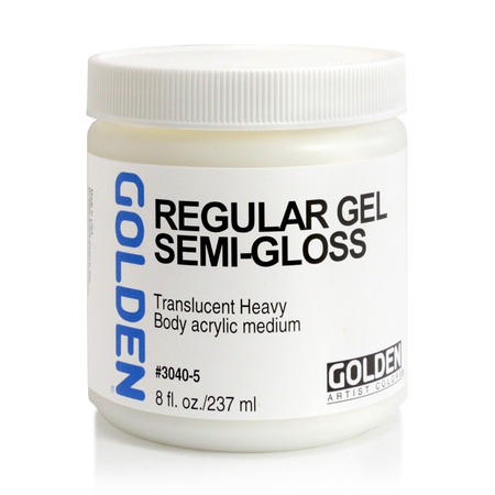 картинка Гель полуглянцевый golden regular gel semi-gloss 237 мл