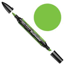 картинка Маркер спиртовой brush winsor & newton, ярко-зелёный