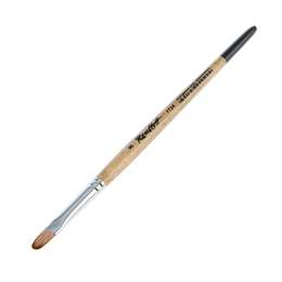 изображение Кисть мангуст имитация roubloff 1т34 № 8 овальная, короткая ручка