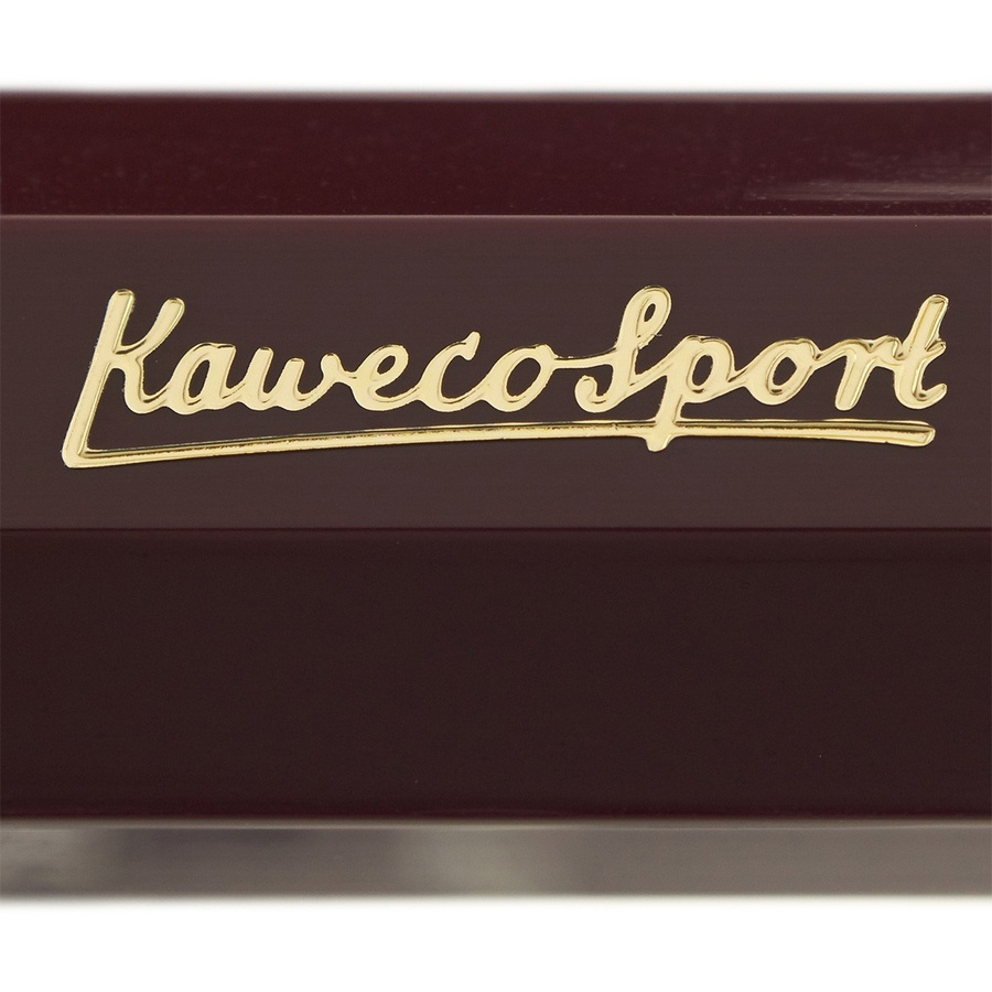 фото Ручка перьевая kaweco classic sport f 0.7мм, бордовый корпус