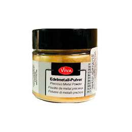 картинка Пудра металлическая viva decor edelmetall pulver 5 г золото