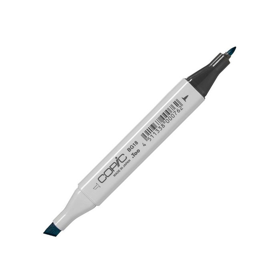 изображение Маркер спиртовой copic, два пера, цвет bg18